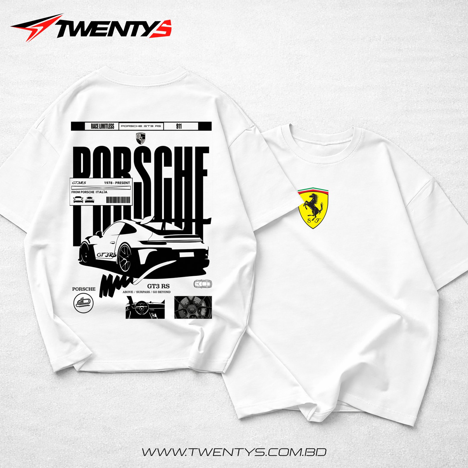 Premium Dropshoulder -porshe