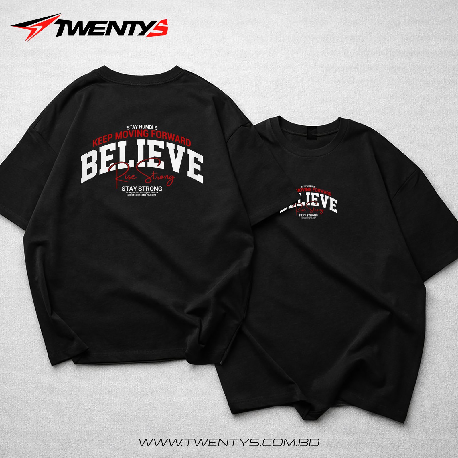 Premium Dropshoulder -Believe